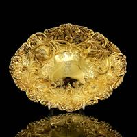 Majestic Antique Solid Silver Gilt Large Dishes / Bowls - Set of 3 - John Aldwinckle & Thomas Slater 1892 (3 of 18) Majestic Antique Solid Silver Gilt Large Dishes / Bowls - Set of 3 - John Aldwinckle & Thomas Slater 1892 (3 of 18)