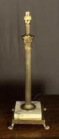 Good Size French Brass & Marble Corinthian Column Table Lamp (4 of 7) Good Size French Brass & Marble Corinthian Column Table Lamp (4 of 7)