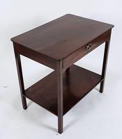 18th Century Mahogany 2 Tier Table with Single Drawer (4 of 8) 18th Century Mahogany 2 Tier Table with Single Drawer (4 of 8)