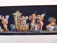 Watercolour Mischievous Putti Listed Artist E P Fenderico (9 of 14) Watercolour Mischievous Putti Listed Artist E P Fenderico (9 of 14)