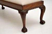 Antique Chippendale Style Mahogany Foot Stool (3 of 7) Antique Chippendale Style Mahogany Foot Stool (3 of 7)
