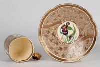 Zsolnay Pecs Hungarian Hand Painted Floral Cabinet Cup & Saucer c.1890 (3 of 16) Zsolnay Pecs Hungarian Hand Painted Floral Cabinet Cup & Saucer c.1890 (3 of 16)