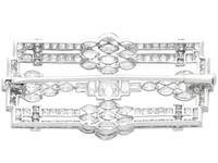 4.90ct Diamond & Platinum Brooch - Art Deco c.1925 (5 of 9) 4.90ct Diamond & Platinum Brooch - Art Deco c.1925 (5 of 9)