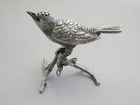 Edwardian Novelty Silver Bird on a Branch Pepper by George Bedingham, London, 1906 (7 of 12) Edwardian Novelty Silver Bird on a Branch Pepper by George Bedingham, London, 1906 (7 of 12)