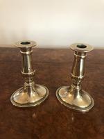 Quality Pair of Oval Based Brass Candlesticks (4 of 4) Quality Pair of Oval Based Brass Candlesticks (4 of 4)