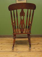 Antique Country Oak Rocking Chair with Nicely Aged Patina (9 of 14) Antique Country Oak Rocking Chair with Nicely Aged Patina (9 of 14)