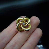 Antique Diamond Lovers Knot 15ct Gold Brooch Pin (8 of 8) Antique Diamond Lovers Knot 15ct Gold Brooch Pin (8 of 8)
