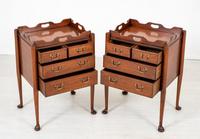 Pair of Mahogany Queen Anne Style Bedside Cabinets (2 of 12) Pair of Mahogany Queen Anne Style Bedside Cabinets (2 of 12)