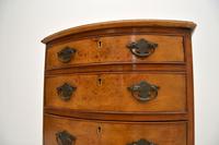 Antique Burr Walnut Slim Chest of Drawers (6 of 10) Antique Burr Walnut Slim Chest of Drawers (6 of 10)