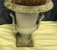 Pair of Cast Iron Garden Urns (6 of 7) Pair of Cast Iron Garden Urns (6 of 7)