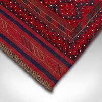 Long Antique Meshwari Runner, Persian, Wool, Kilim, Hallway, Carpet c.1900 (7 of 12) Long Antique Meshwari Runner, Persian, Wool, Kilim, Hallway, Carpet c.1900 (7 of 12)