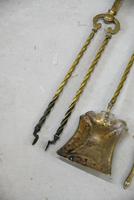 Brass Fire Companion Set (9 of 9) Brass Fire Companion Set (9 of 9)