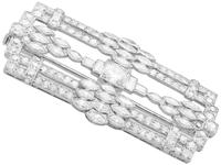 4.90ct Diamond & Platinum Brooch - Art Deco c.1925 (4 of 9) 4.90ct Diamond & Platinum Brooch - Art Deco c.1925 (4 of 9)