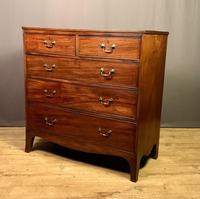 Elegant Regency Mahogany Inlaid Chest of Drawers (9 of 14) Elegant Regency Mahogany Inlaid Chest of Drawers (9 of 14)