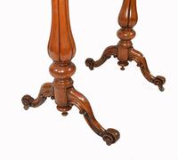 Victorian Writing Table Walnut Tulip Leg Desk c.1880 (5 of 10) Victorian Writing Table Walnut Tulip Leg Desk c.1880 (5 of 10)