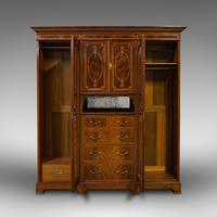 Antique Gentleman's Triple Wardrobe, English, Mahogany, Cabinet, Victorian, 1880 (5 of 12) Antique Gentleman's Triple Wardrobe, English, Mahogany, Cabinet, Victorian, 1880 (5 of 12)
