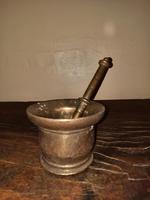 English Elizabethan Bronze Mortar And Pestle c.1600 A.D. (9 of 9) English Elizabethan Bronze Mortar And Pestle c.1600 A.D. (9 of 9)
