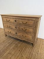 Scrubbed Oak Louis XVI Style Commode / Chest of Drawers (1 of 12)