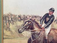 Victorian Coloured Lithograph Horse Race Grand National by Godfrey Douglas Giles (28 of 37) Victorian Coloured Lithograph Horse Race Grand National by Godfrey Douglas Giles (28 of 37)