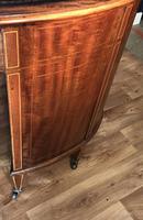 Edwardian Inlaid Mahogany Kidney Shaped Desk (17 of 21) Edwardian Inlaid Mahogany Kidney Shaped Desk (17 of 21)
