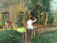 ‘In Sussex Lane’ by Sir David Murray (1898) (5 of 7) ‘In Sussex Lane’ by Sir David Murray (1898) (5 of 7)
