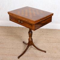 Rosewood Games Table Chess Board Folding Card Table 19th Century (3 of 16) Rosewood Games Table Chess Board Folding Card Table 19th Century (3 of 16)