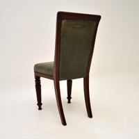 Antique Victorian Solid Mahogany & Leather Desk / Side Chair (4 of 10) Antique Victorian Solid Mahogany & Leather Desk / Side Chair (4 of 10)