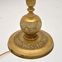 Antique Solid Brass Floor Lamp (3 of 9) Antique Solid Brass Floor Lamp (3 of 9)