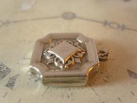 Antique Pocket Watch Chain Fob 1890s Victorian Silver Nickel Puffy Snowflake Fob (7 of 9) Antique Pocket Watch Chain Fob 1890s Victorian Silver Nickel Puffy Snowflake Fob (7 of 9)