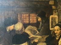 Substantial 19th Century Flemish Oil Painting of Locals in Brugge by Dumont (13 of 21) Substantial 19th Century Flemish Oil Painting of Locals in Brugge by Dumont (13 of 21)
