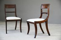 Pair of Regency Mahogany Dining Chairs (3 of 13) Pair of Regency Mahogany Dining Chairs (3 of 13)
