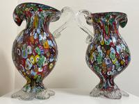 2 Beautiful Italian Murano Fratelli & Torso Millefiori Glass Vases (31 of 34) 2 Beautiful Italian Murano Fratelli & Torso Millefiori Glass Vases (31 of 34)