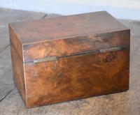 Fine London Made Burr Walnut Tea Caddy (4 of 6) Fine London Made Burr Walnut Tea Caddy (4 of 6)