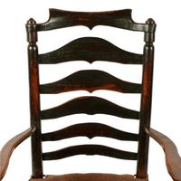 Georgian Elm Macclesfield Arm Chair (8 of 8) Georgian Elm Macclesfield Arm Chair (8 of 8)