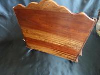 Edwardian Mahogany Desk Organiser / Letter / Bills Rack (4 of 6) Edwardian Mahogany Desk Organiser / Letter / Bills Rack (4 of 6)