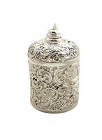 Antique Victorian Sterling Silver String Box / Holder 1900 (6 of 9) Antique Victorian Sterling Silver String Box / Holder 1900 (6 of 9)
