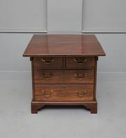 Small Georgian Mahogany Bachelors Writing Chest of Drawers with Provenance (6 of 24) Small Georgian Mahogany Bachelors Writing Chest of Drawers with Provenance (6 of 24)