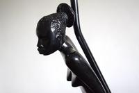 Art Deco Period Figural Table Lamp Kneeling African Woman (6 of 10) Art Deco Period Figural Table Lamp Kneeling African Woman (6 of 10)
