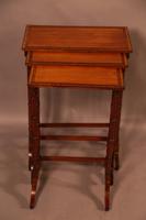 Regency Nest of Three Tables in Satinwood (4 of 8) Regency Nest of Three Tables in Satinwood (4 of 8)