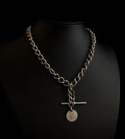Antique Silver Double Albert Chain, Victorian (10 of 14) Antique Silver Double Albert Chain, Victorian (10 of 14)