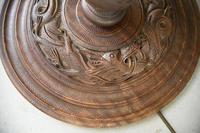 Oriental Chinese Carved Standard Lamp (7 of 10) Oriental Chinese Carved Standard Lamp (7 of 10)