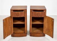 Pretty Pair of Walnut Art Deco Bedside Cabinets (2 of 7) Pretty Pair of Walnut Art Deco Bedside Cabinets (2 of 7)