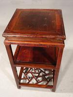 Early 20th Century Square Three-tier Oriental Stand (3 of 6) Early 20th Century Square Three-tier Oriental Stand (3 of 6)