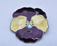 JA&S John Atkins & Son Silver & Enamel Pansy Brooch, Birmingham 1918 (7 of 10) JA&S John Atkins & Son Silver & Enamel Pansy Brooch, Birmingham 1918 (7 of 10)