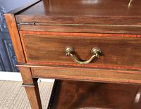 Edwardian Inlaid Mahogany Desk (17 of 21) Edwardian Inlaid Mahogany Desk (17 of 21)