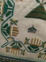 Large Antique Needlework Sampler 1835 Mary Ann Fulcher 13yrs in Frame 14" x 19" (9 of 12) Large Antique Needlework Sampler 1835 Mary Ann Fulcher 13yrs in Frame 14" x 19" (9 of 12)