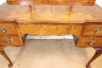 Antique Burr Walnut, Triple Mirror Shaped Dressing Table (9 of 12) Antique Burr Walnut, Triple Mirror Shaped Dressing Table (9 of 12)