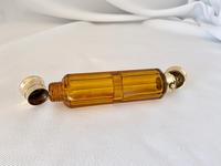 Rare Gold Mounted Sampson Mordan Amber Perfume Scent Bottle (10 of 10) Rare Gold Mounted Sampson Mordan Amber Perfume Scent Bottle (10 of 10)
