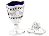 Sterling Silver Condiment Set - Antique George V (12 of 24) Sterling Silver Condiment Set - Antique George V (12 of 24)