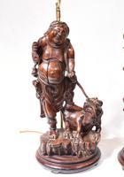Set Hand Carved Chinese Buddha Lamps Antique Lights Figurines 1880 (3 of 16) Set Hand Carved Chinese Buddha Lamps Antique Lights Figurines 1880 (3 of 16)